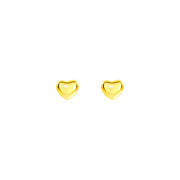 Ear-caring Peach Heart Three-dimensional Ear Rings